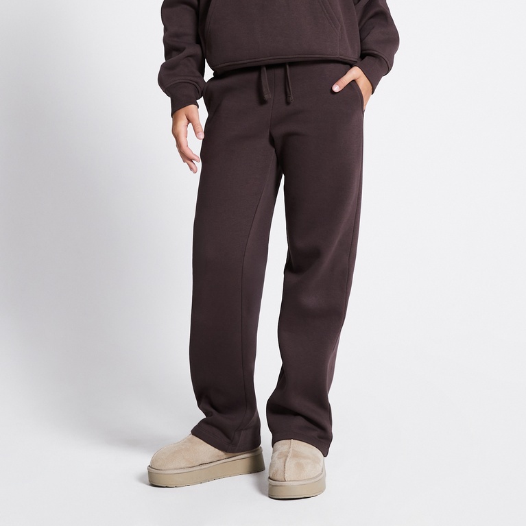 Heavy sweatpants "Sanne star" Brown